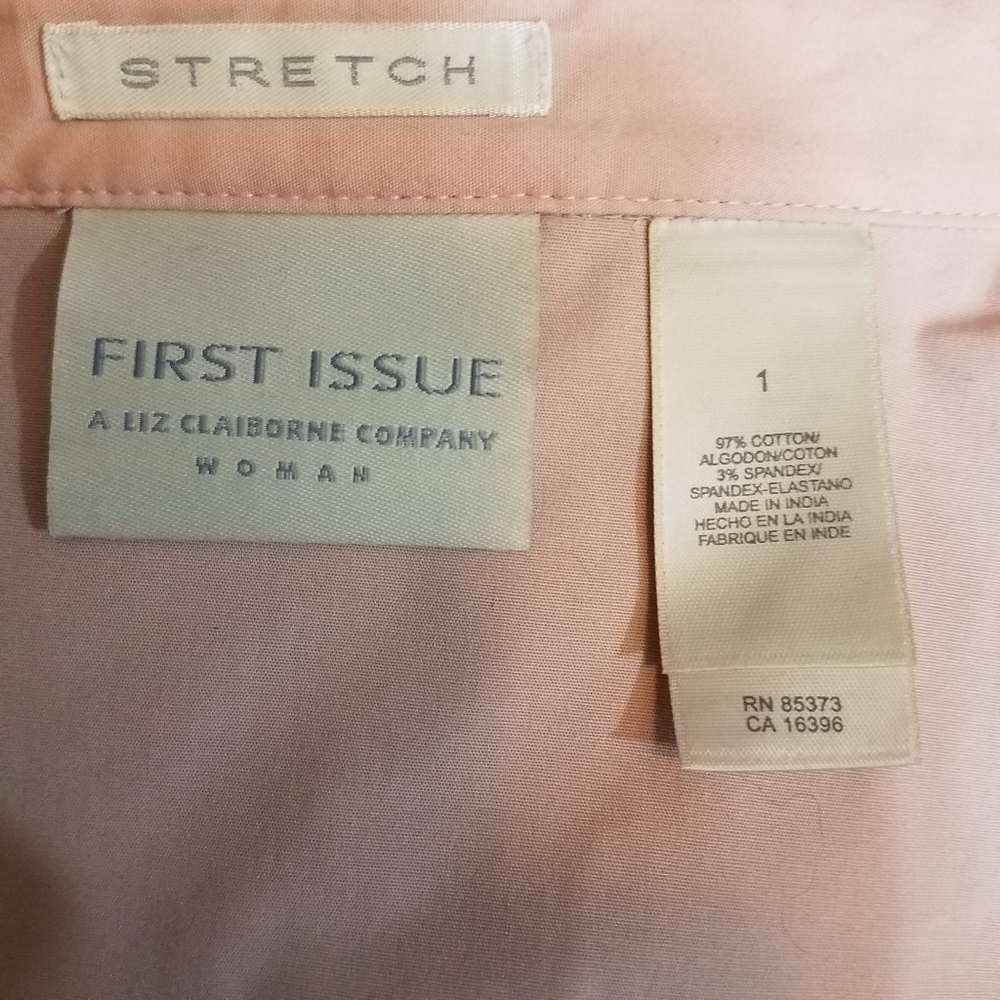 First Issue Button Down Embroidered Top - image 5